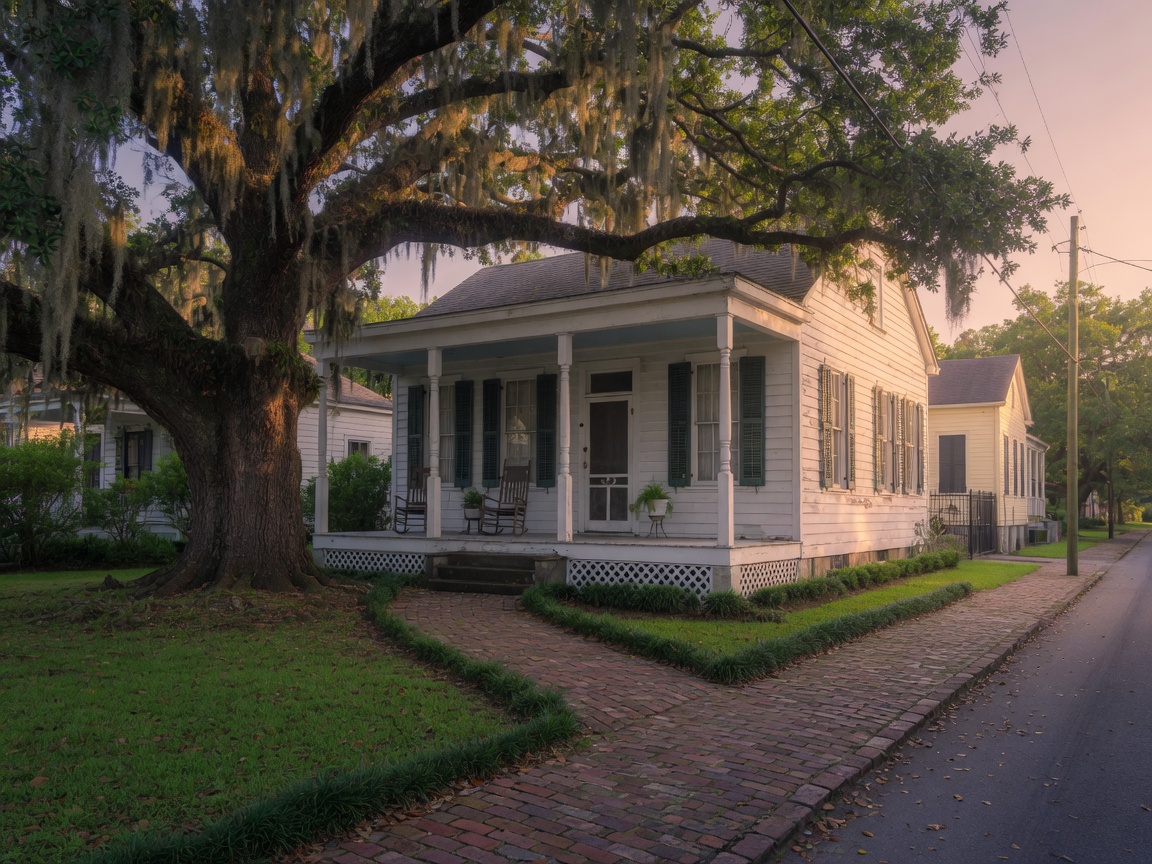 Garden District cottage in Baton Rouge