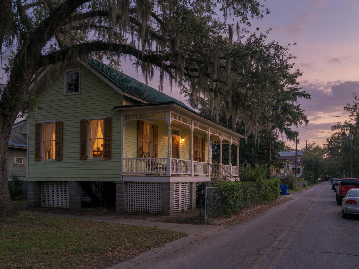 Raised cottage near LSU